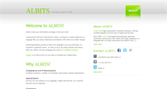 Desktop Screenshot of albits.ca