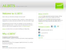 Tablet Screenshot of albits.ca